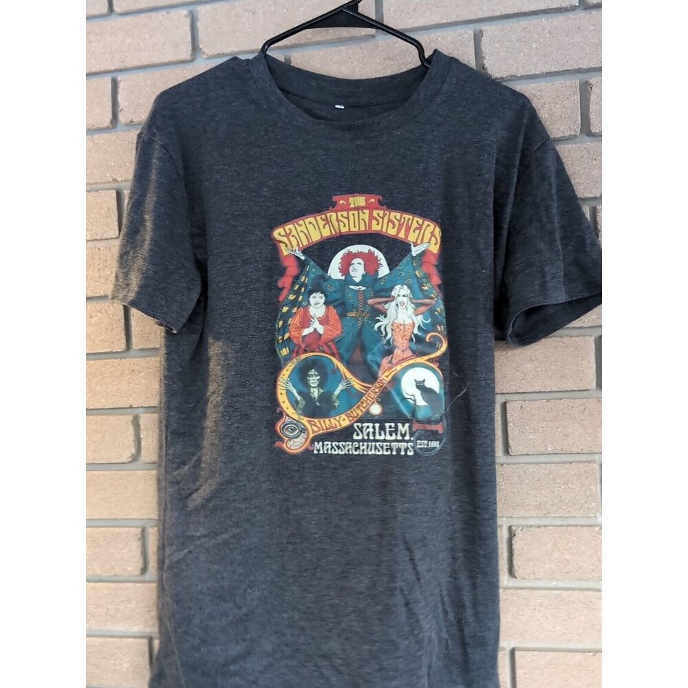 Grey The Sanderson Sisters Salem T-Shirt Size: Large